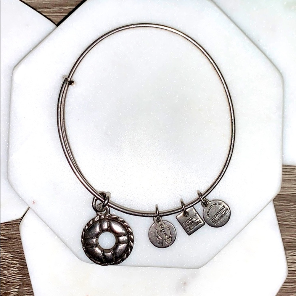 BOGO Alex and Ani Life Preserver Silver Bangle Bracelet